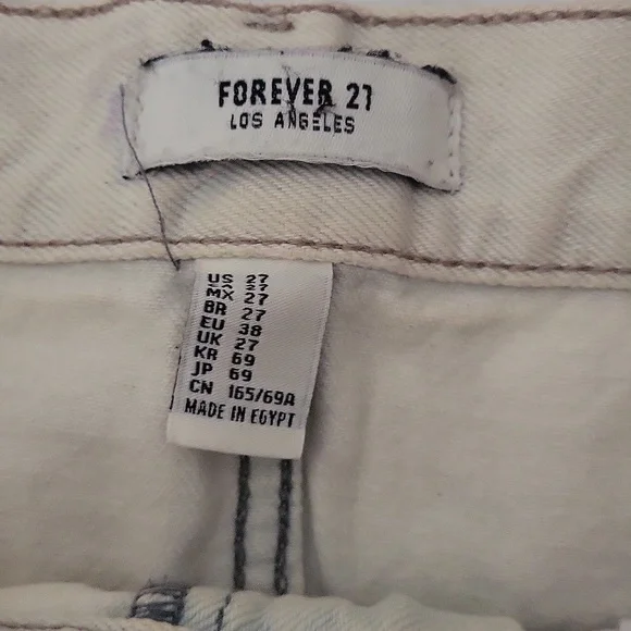 Forever 21 Denim Mini Skirt - Picture 5 of 7